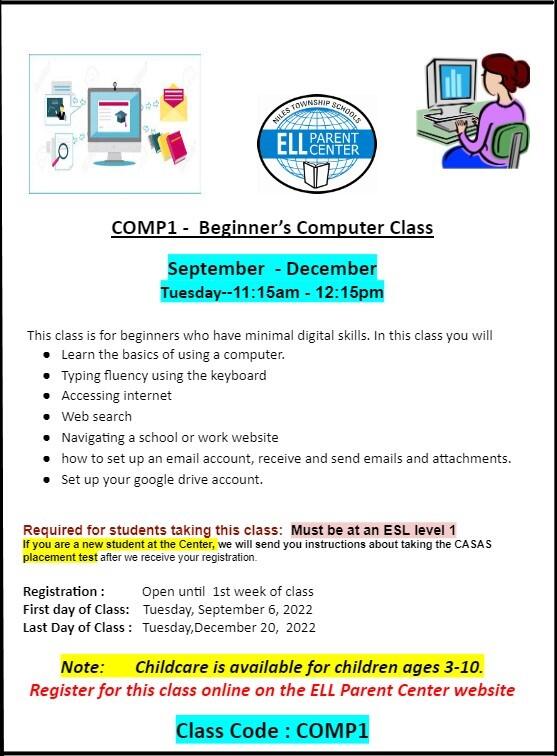 COMP1 - Beginner's Computer Class